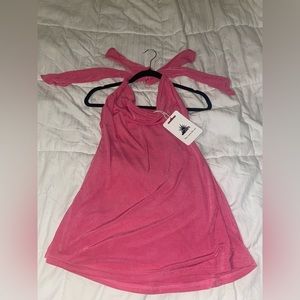 pink hello molly dress
